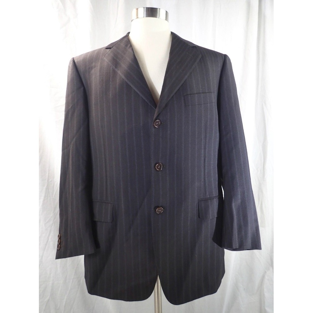 CANALI Super Mens Striped Suit/Blazer SZ41/42 C238
